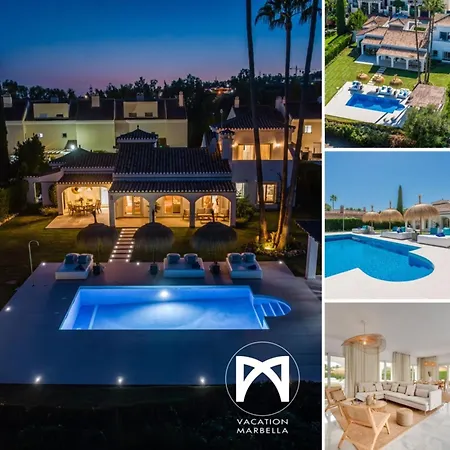 Villa Vacation I Sirio, Golf-front Villa, Private Heated Pool, Privacy, 10 Min From Puerto Banus Marbellac