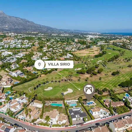 Villa Sirio: Golf-front Retreat With Private Heated Pool Marbella