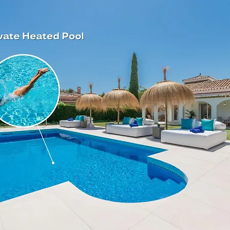 Villa Sirio: Golf-front Retreat With Private Heated Pool Marbella