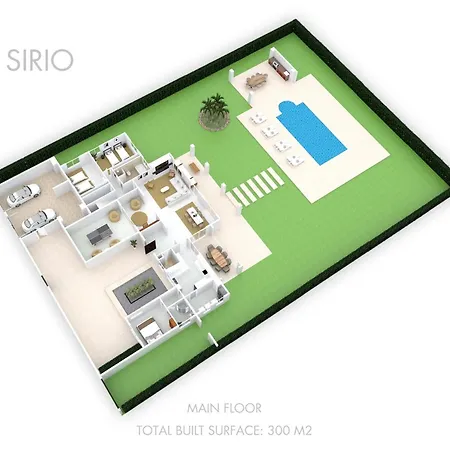 Sirio: Golf-front Retreat With Private Heated Pool Villa *